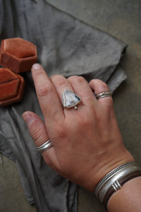 Petrified Wood Ring sz. 8.5