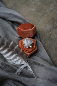 Crazy Lace Agate Ring sz. 9.5