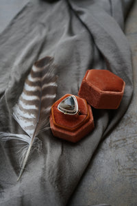 Polychrome Jasper Ring sz. 9
