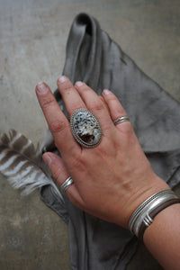 Astrophyllite Ring sz. 9